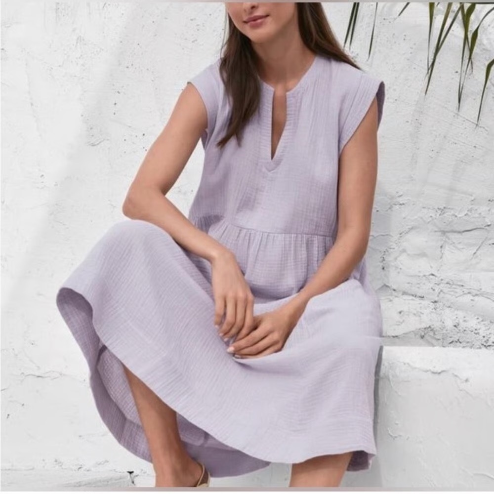 Calme By Johnny was cotton dress size small